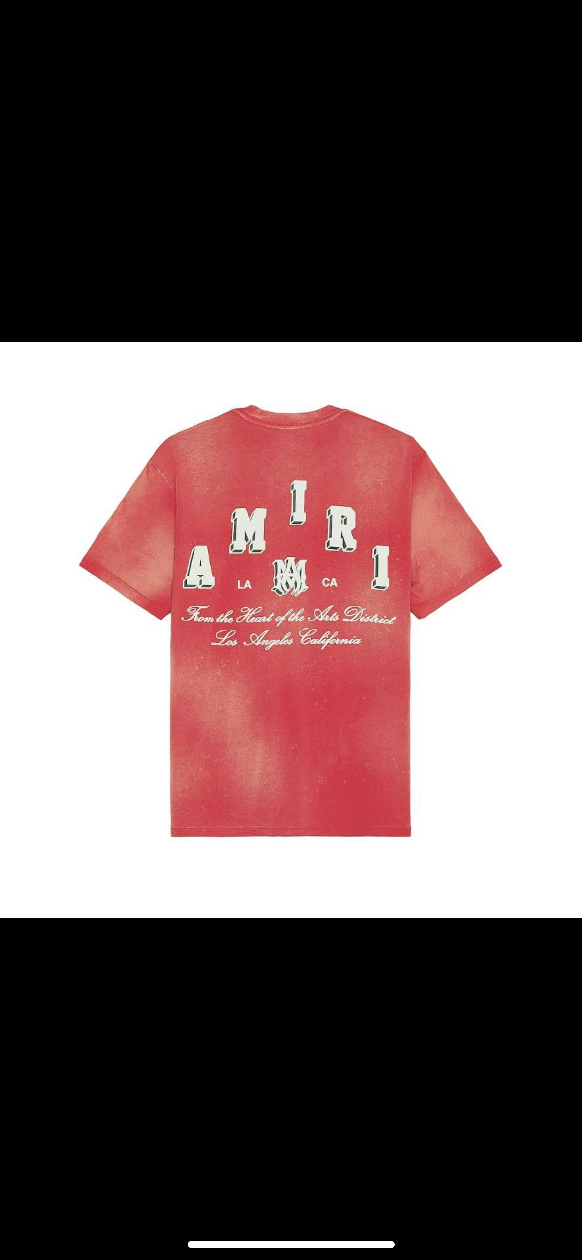 Amiri T-shirt Red