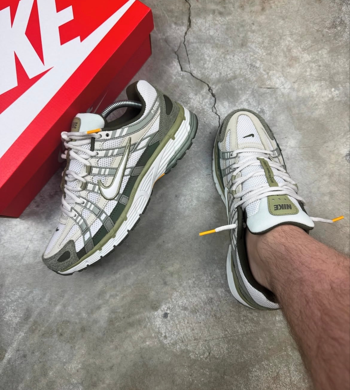 Nike P6000 ‘khaki green’